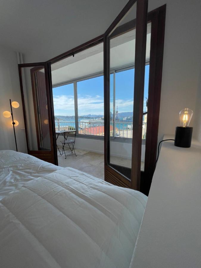 Design T3 Vue Mer Et Montagne 2 Chambres 3Mn De La Plage Fibre Clim 생 망드리에 쉬르 메르 외부 사진